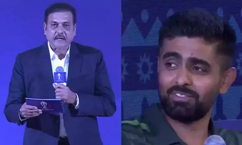 ബിരിയാണി എങ്ങനെയുണ്ട്? രവി ശാസ്ത്രിയുടെ ചോദ്യത്തിന് ബാബറിന്റെ ‘രസകരമായ’ മറുപടി! ബിരിയാണി എങ്ങനെയുണ്ട്? രവി ശാസ്ത്രിയുടെ ചോദ്യത്തിന് ബാബറിന്റെ ‘രസകരമായ’ മറുപടി!