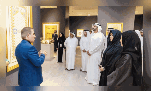 ദുബൈയിൽ തുടങ്ങിയ കാലിഗ്രഫി ബിനാലെ ദുബൈയിൽ തുടങ്ങിയ കാലിഗ്രഫി ബിനാലെ