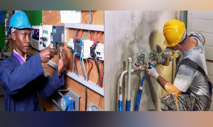 Electrical And Plumbing Workers