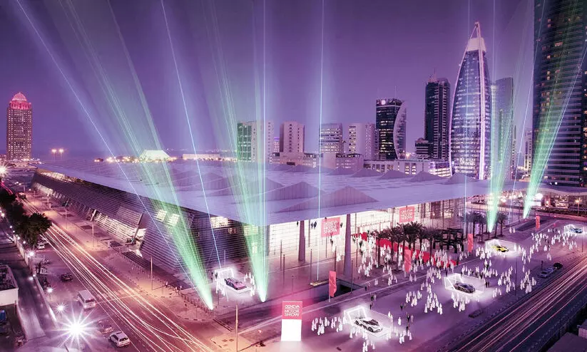 DECC Geneva Motor Show Stage Model