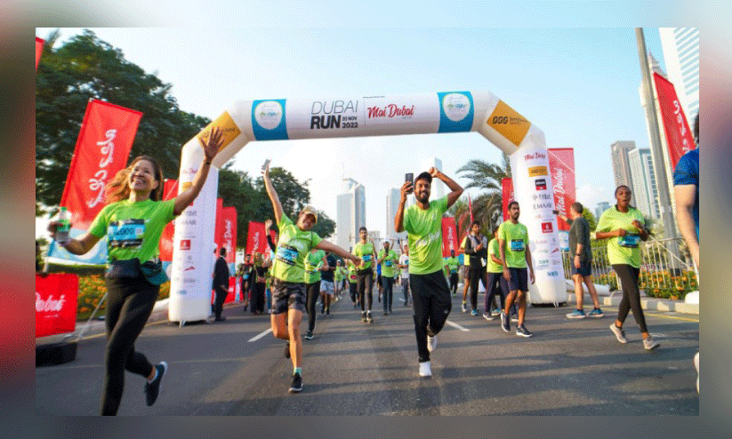 ദുബൈ റണ്ണിൽ പങ്കെടുക്കുന്നവർ ദുബൈ റണ്ണിൽ പങ്കെടുക്കുന്നവർ