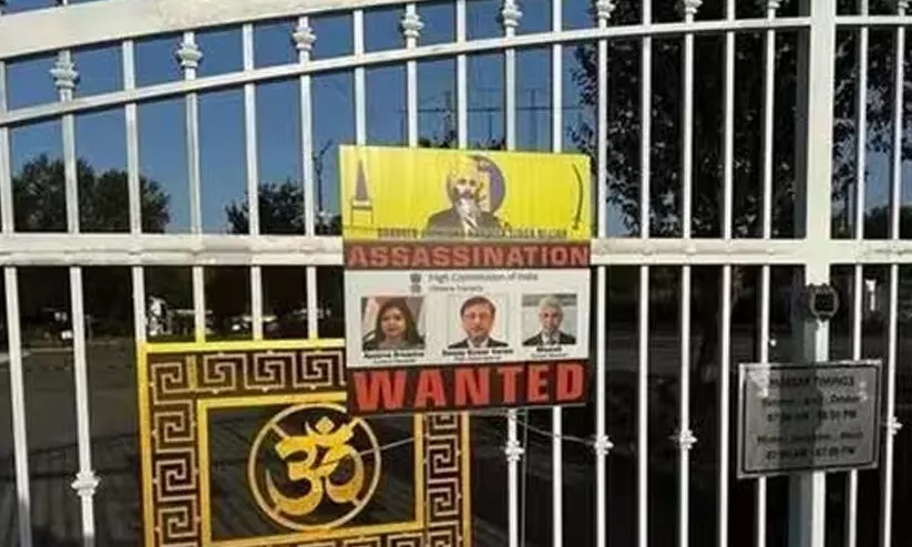 Pro-Khalistan poster Pro-Khalistan poster