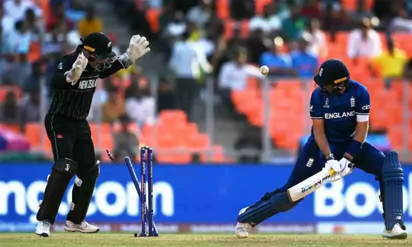 ലോകകപ്പ്: ഇംഗ്ലണ്ടിനെതിരെ ന്യൂസിലാൻഡിന് 283 റൺസ് വിജയലക്ഷ്യം