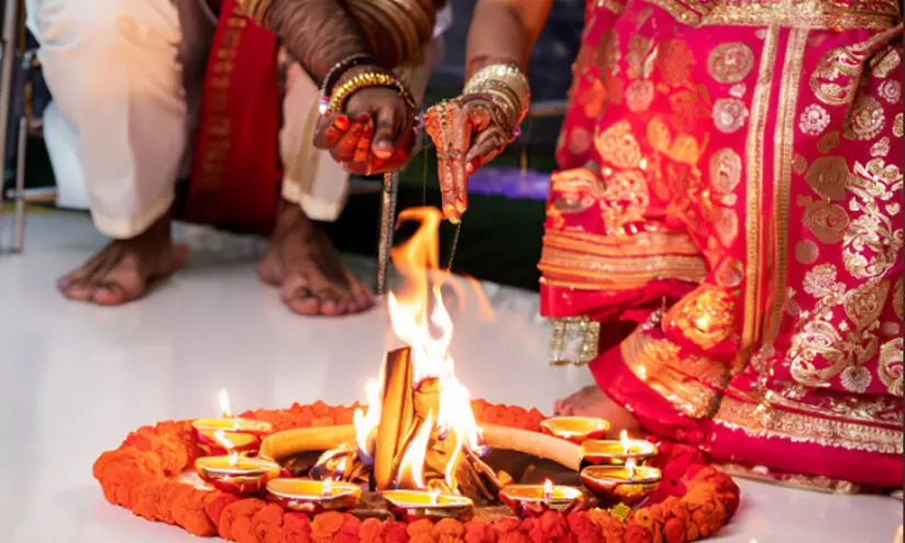 Hindu Wedding Saat Pheras