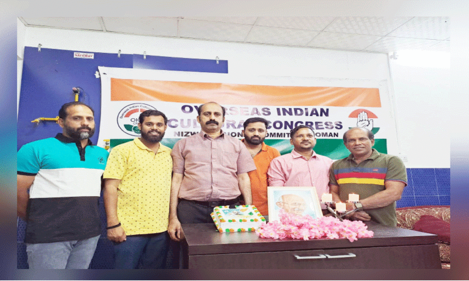 ഒ.​ഐ.​സി.​സി നി​സ്‌​വ ഗാ​ന്ധി​ജ​യ​ന്തി ആ​ഘോ​ഷം സംഘടിപ്പിച്ചു