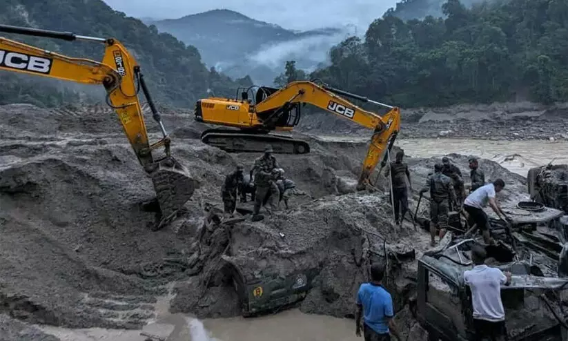 Sikkim flash floods