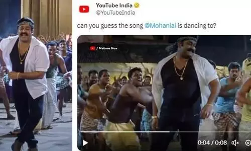 Mohanlal Dance Video trending On X Mohanlal Dance Video trending On X