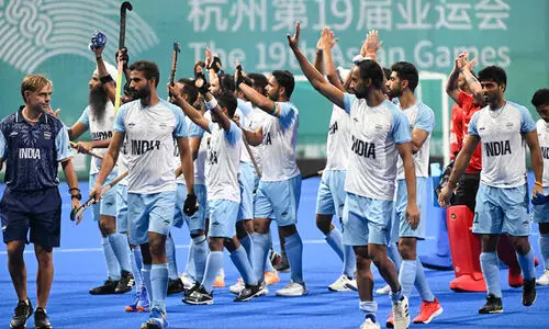 ഹോക്കിയിൽ തകർപ്പൻ ജയത്തോടെ സ്വർണം; ജപ്പാനെ വീഴ്ത്തിയത് ഒന്നിനെതിരെ അഞ്ച് ഗോളിന്