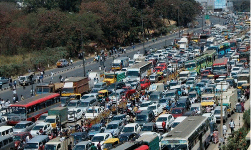 Traffic in Bangalore