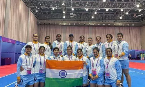 മെഡൽവേട്ടയിൽ സെഞ്ച്വറി തികച്ച് ഇന്ത്യ; കബഡിയിൽ സ്വർണം