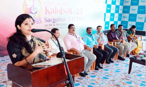 സി.​ബി.​എ​സ്.​ഇ ജി​ല്ല ക​ലോ​ത്സ​വ​ത്തി​ന് തു​ട​ക്കം