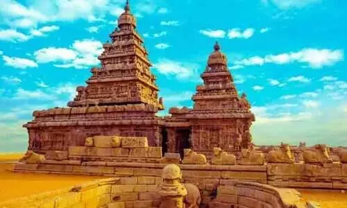 ഇന്ത്യയിലെ ആദ്യത്തെ ഗ്രീൻ എനർജി ആർക്കിയോളജിക്കൽ സൈറ്റായി മഹാബലിപുരം ഷോർ ടെമ്പിൾ