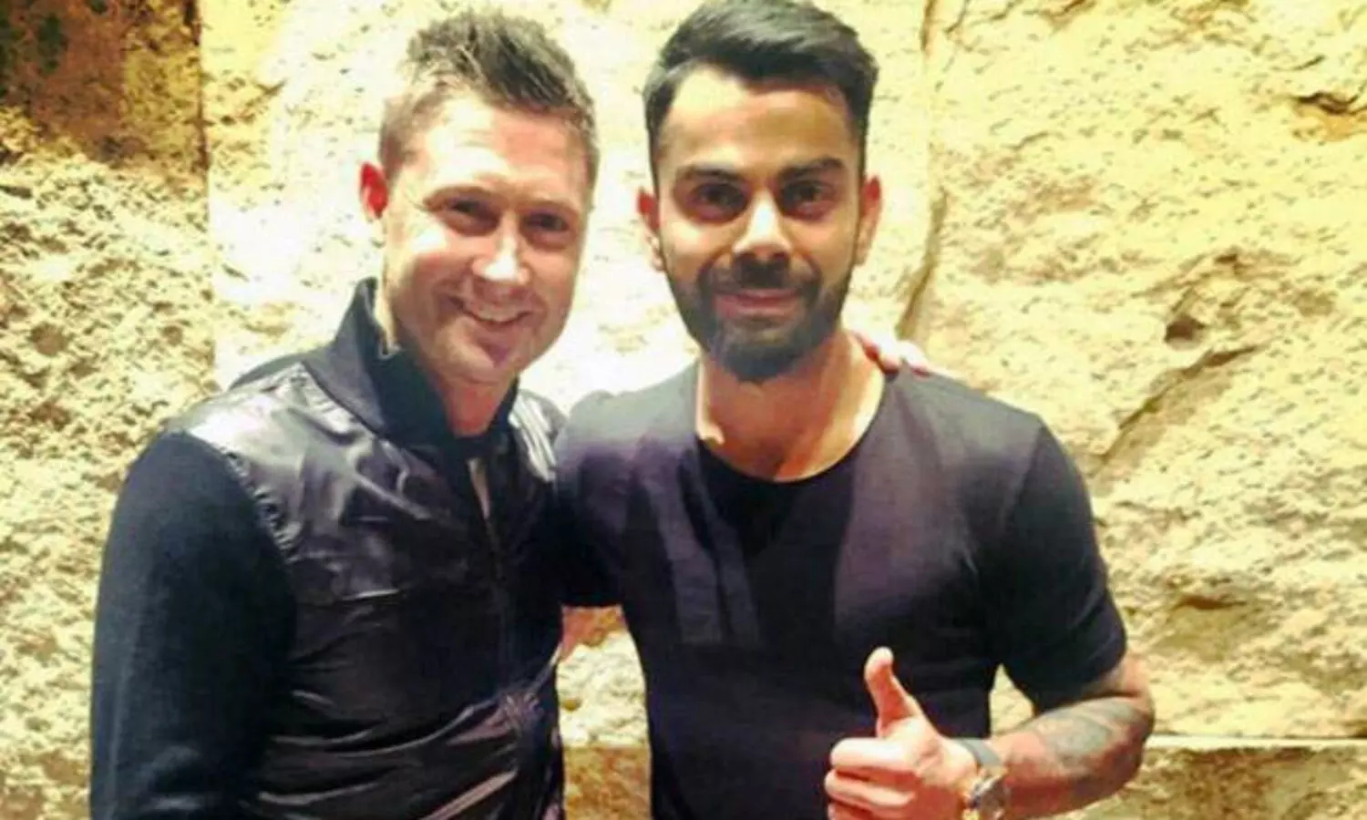 ‘ഓസീസിനെതിരായ ആദ്യ മത്സരത്തിലും ഫൈനലിലും കോഹ്‍ലി സംപൂജ്യനായി മടങ്ങണമെന്ന് ആഗ്രഹം’ - മൈക്കൽ ക്ലാർക്ക്