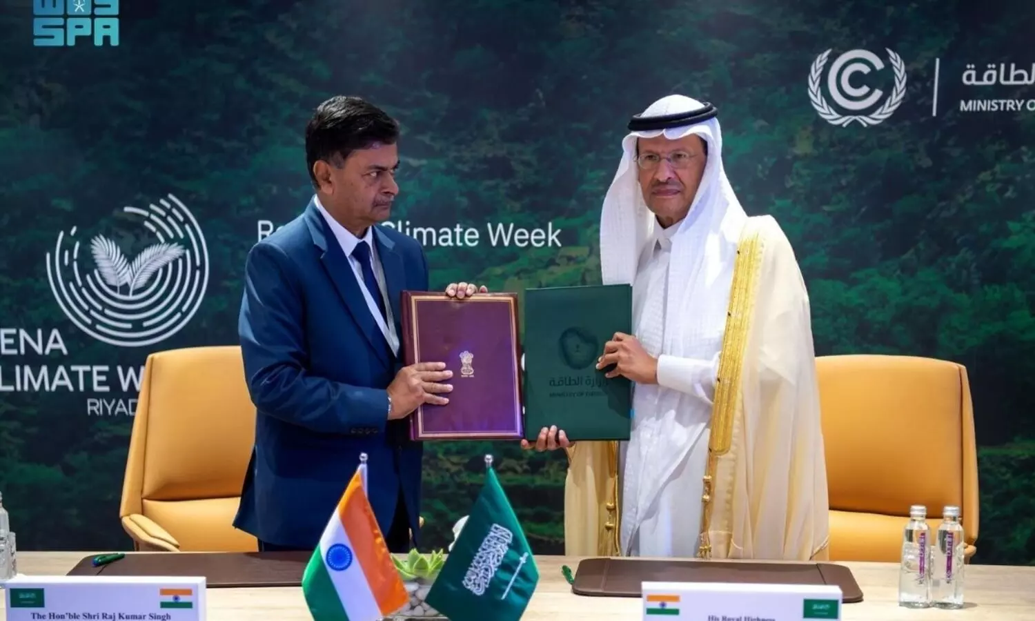 വൈദ്യുതി, ഹരിത ​ഹൈഡ്രജൻ രംഗത്ത്​ ഇന്ത്യാ സൗദി സഹകരണത്തിന്​ ധാരണ