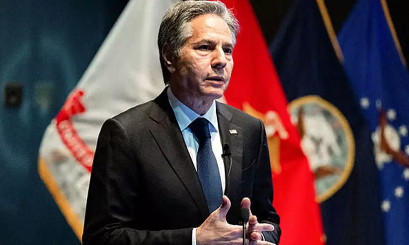 ഫലസ്തീൻ-ഇസ്രായേൽ സംഘർഷം; വിവിധ വിദേശകാര്യമന്ത്രിമാരുമായി ചർച്ച നടത്തി യു.എസ് സ്റ്റേറ്റ് സെക്രട്ടറി