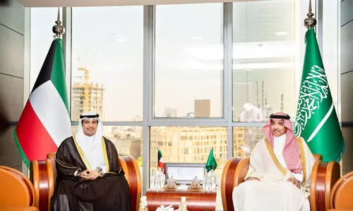 മാ​ധ്യ​മ സ​ഹ​ക​ര​ണം: കു​വൈ​ത്ത്-​സൗ​ദി മ​ന്ത്രി​മാ​ർ ച​ർ​ച്ച ന​ട​ത്തി