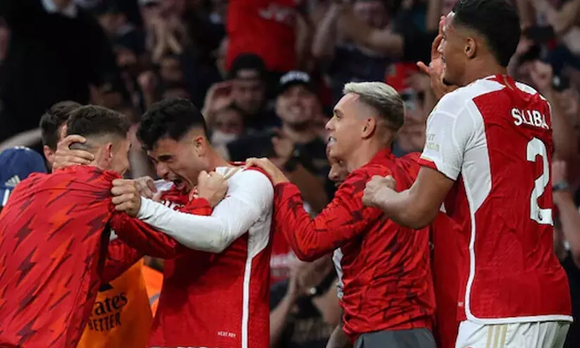 സിറ്റിയുടെ നെറ്റ് തുളച്ച് ഗണ്ണേഴ്സ്; സലാഹിന്റെ ഇരട്ട ഗോളിൽ സമനില പിടിച്ച് ലിവർപൂൾ