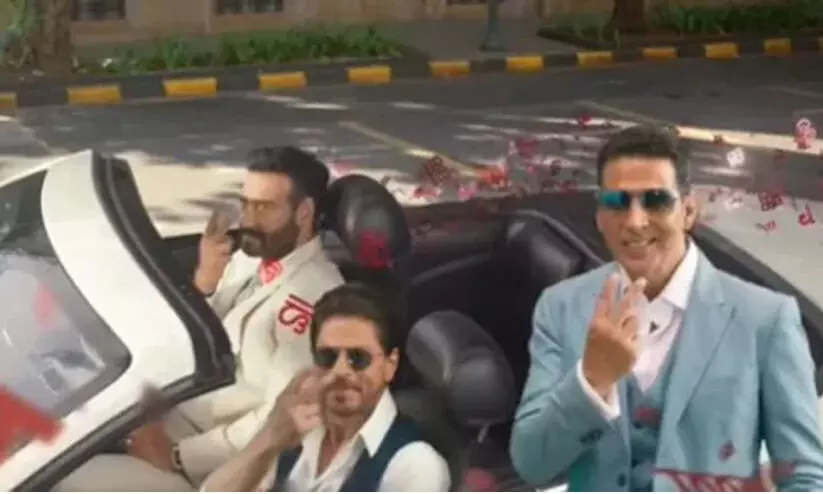 വാക്ക് തെറ്റിച്ച് അക്ഷയ് കുമാർ വീണ്ടും ‘വിമൽ പാൻമസാല’ പരസ്യത്തിൽ; കൂടെ ഷാരൂഖും അജയ് ദേവ്ഗണും