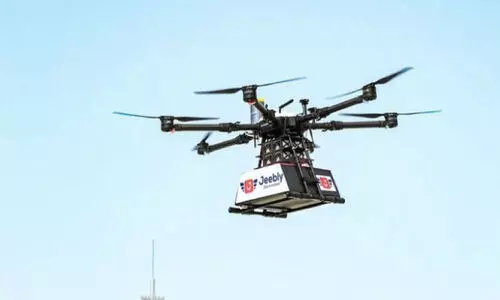 Trail Drone Practice For Goods Transportation