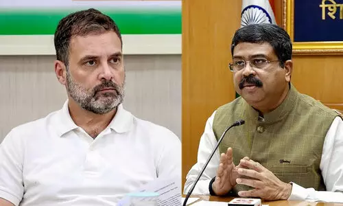 Rahul gandhi and Dharmendra Pradhan