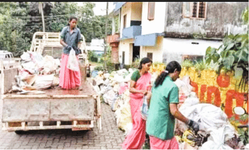 മാലിന്യമുക്ത തൃത്താല: രണ്ടാംഘട്ടത്തിൽ 97 ടൺ മാലിന്യം നീക്കി