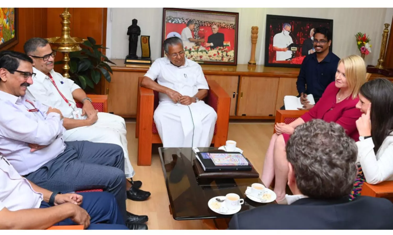 ആസ്ട്രേലിയയിലെ നോര്‍ത്തേണ്‍ ടെറിട്ടറി ഉപമുഖ്യമന്ത്രി മുഖ്യമന്ത്രിയുമായി കൂടിക്കാഴ്ച നടത്തി