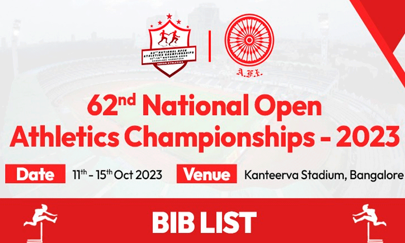 62nd National Open Athletics Championship,