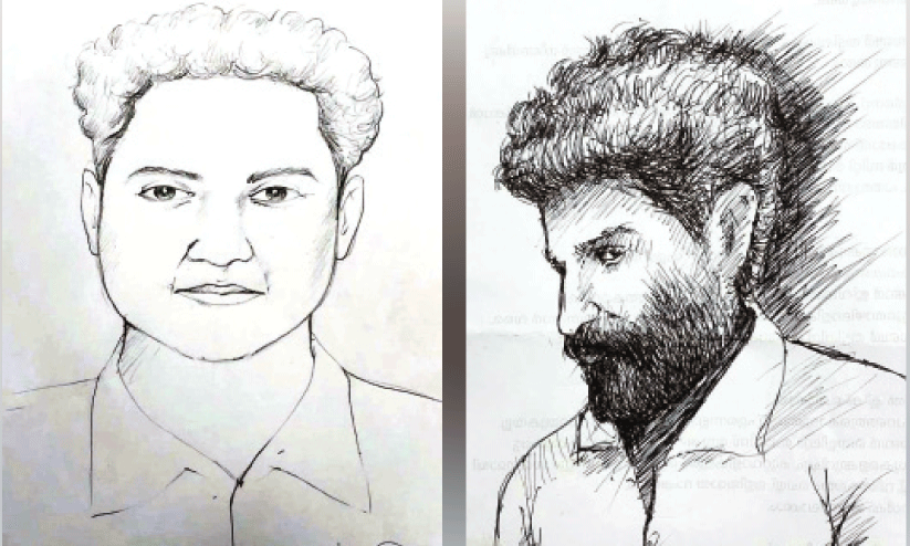 ഓ​ട്ടോ​ ഡ്രൈ​വ​റെ മ​ർ​ദി​ച്ച് പ​ണ​വും വാ​ച്ചും ക​വ​ര​ൽ: പ്ര​തി​ക​ളു​ടെ രേ​ഖാ​ചി​ത്രം പു​റ​ത്തു​വി​ട്ടു