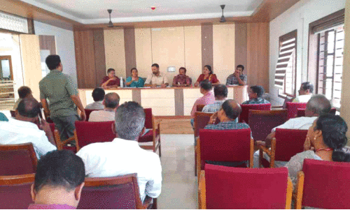 ഏറ്റെടുത്ത പ്രവൃത്തികളിൽ എൺപതു ശതമാനം പൂർത്തീകരിച്ചു -സി.ആർ. മഹേഷ്​