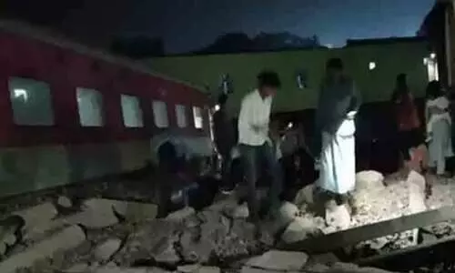 Passenger train derails in Bihar several feared injured