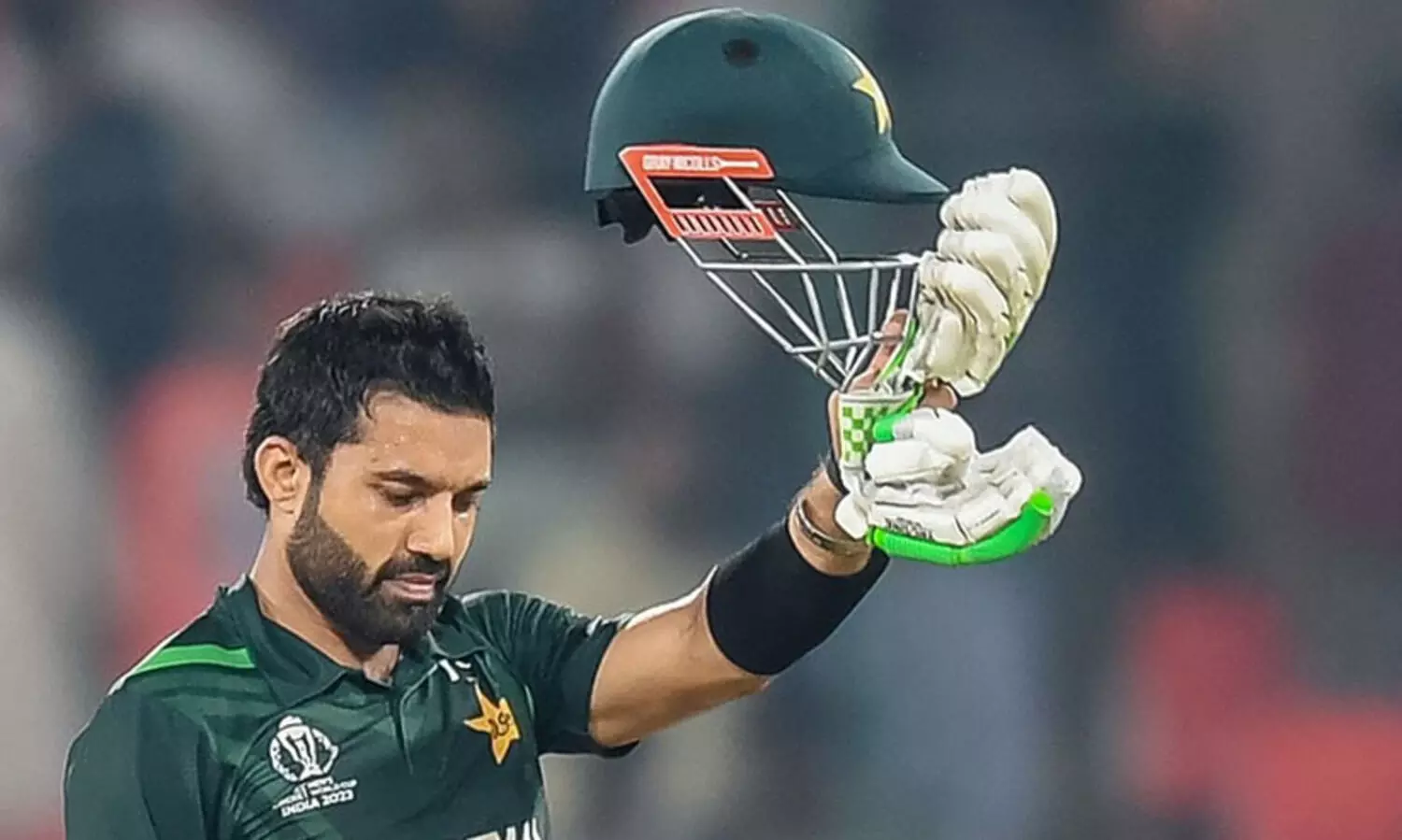 പുറത്തുവന്നത് പാകിസ്താന്‍റെ തീവ്രവാദ ചിന്താഗതി; വിജയം ഗസ്സയിലെ സഹോദരങ്ങൾക്ക് സമർപ്പിച്ച റിസ്‍വാനെതിരെ ബി.ജെ.പി