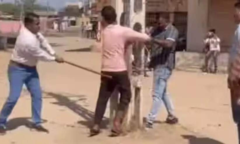 hitting buttocks with stick not a custodial torture says gujarat police