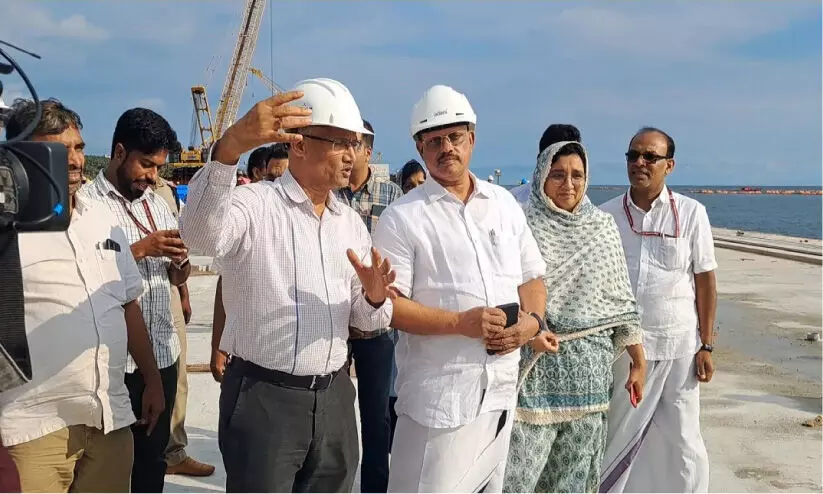 First Ship come to Vizhinjam Port on 15th