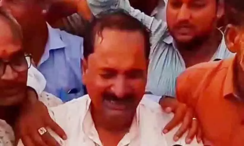 Rajasthan BJP Leader, Denied Poll Ticket, Breaks Down On Camera