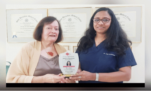 ഡോ. ​ആ​ശ ശ്രീ​കു​മാ​റി​ന് ആ​ദ​രം