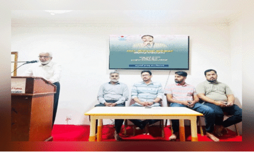 യൂ​ത്ത് ഇ​ന്ത്യ ബ​ഹ്റൈ​ൻ സം​ഘ​ടി​പ്പി​ച്ച പ്രാ​ർ​ത്ഥ​നാ സം​ഗ​മം