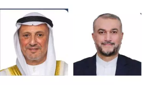 ഫലസ്തീൻ സംഘർഷം: കുവൈത്ത്-ഇറാൻ വിദേശകാര്യ മന്ത്രിമാർ ചർച്ച നടത്തി