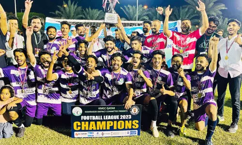 മൊ​യ്തീ​ൻ ആ​ദൂ​ർ ഫു​ട്ബാ​ൾ: മ​ഞ്ചേ​ശ്വ​രം ജേ​താ​ക്ക​ൾ