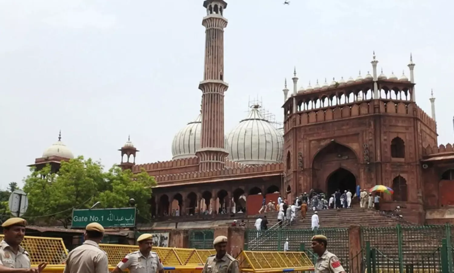 ഇസ്രായേൽ-ഹമാസ് സംഘർഷം: ഡൽഹി ജുമാമസ്ജിദ് മേഖലയിൽ പട്രോളിംഗ് ശക്തമാക്കി പോലീസ്