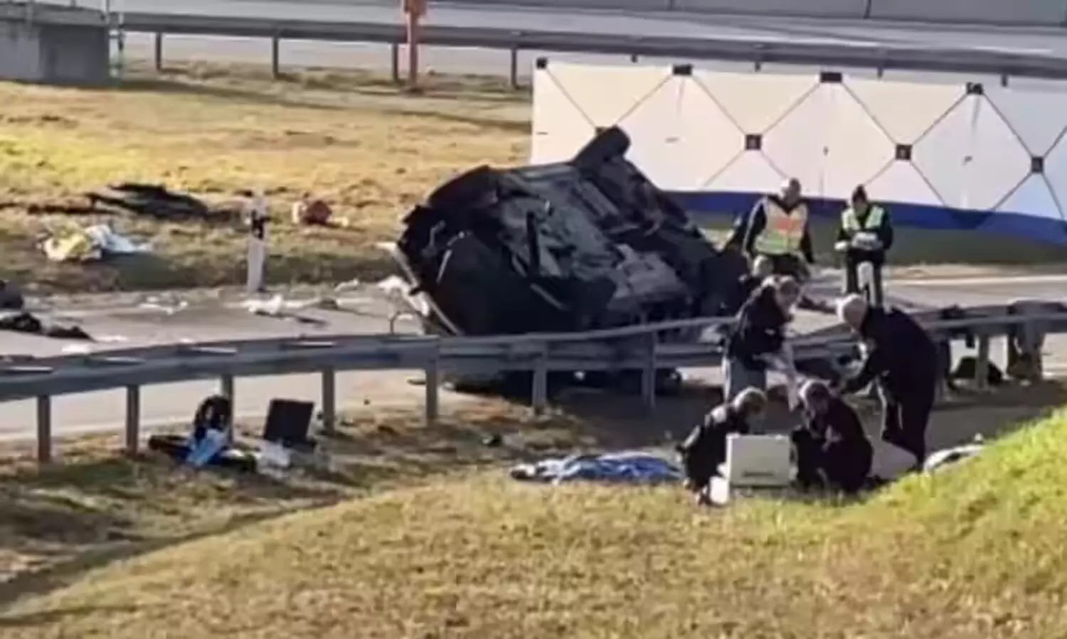 ജ​ർ​മ​നി​യി​ൽ കു​ടി​യേ​റ്റ​ക്കാ​ർ സ​ഞ്ച​രി​ച്ച ബ​സ് മ​റി​ഞ്ഞ് ഏ​ഴു മ​ര​ണം