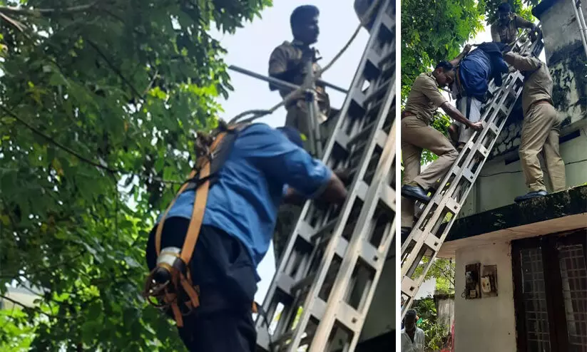 iravipuram fire force rescue