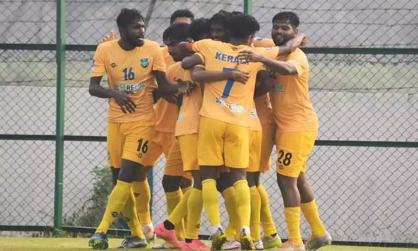 ജമ്മു കശ്മീരിന്റെ വലനിറച്ച് കേരളം; സന്തോഷ് ട്രോഫിയിൽ തുടർച്ചയായ രണ്ടാം ജയം