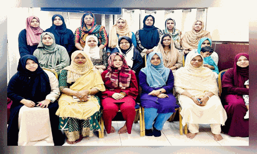 കെ.എം.സി.സി പ്ര​ഥ​മ വ​നി​ത വി​ങ് ക​മ്മി​റ്റി രൂ​പ​വ​ത്ക​ര​ണ സം​ഗ​മം