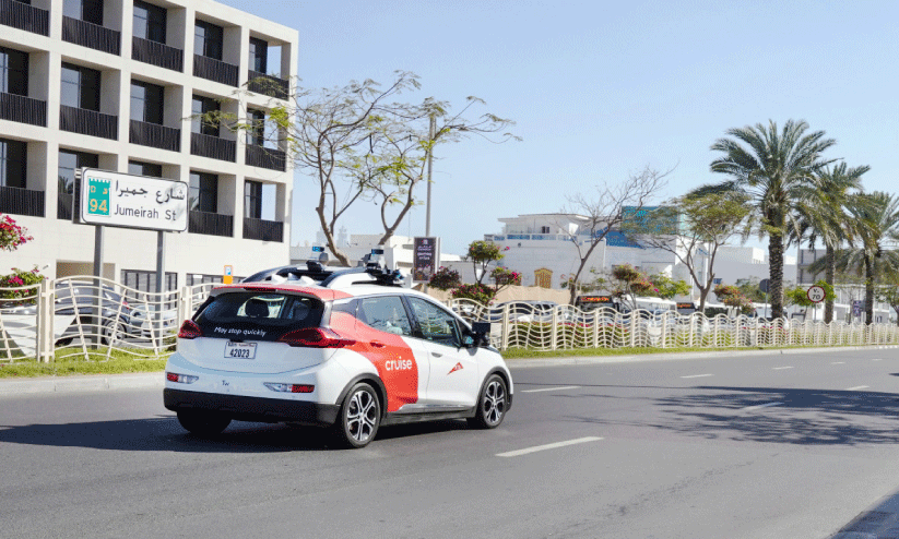 ജു​മൈ​റ​യി​ൽ പ​രീ​ക്ഷ​ണ​യോ​ട്ടം ന​ട​ത്തു​ന്ന ഡ്രൈ​വ​റി​ല്ലാ കാ​ർ