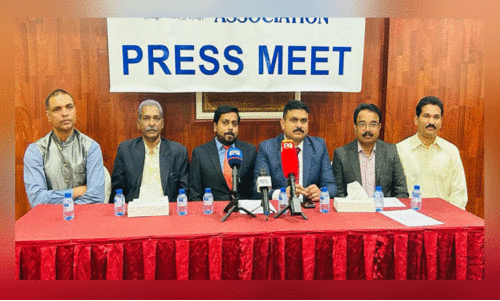 കെ.​സി.​എ ഭാ​ര​വാ​ഹി​ക​ൾ ന​ട​ത്തി​യ വാ​ർ​ത്ത​സ​മ്മേ​ള​നം