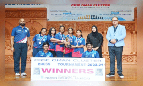 സി.​ബി.​എ​സ്.​ഇ ചെ​സ്​; മി​ക​ച്ച പ്ര​ക​ട​ന​വു​മാ​യി മ​സ്ക​ത്ത്​ ഇ​ന്ത്യ​ൻ സ്​​കൂ​ൾ