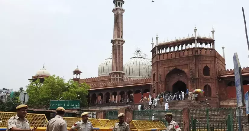 ഇസ്രായേൽ-ഹമാസ് സംഘർഷം: ഡൽഹി ജുമാമസ്ജിദ് മേഖലയിൽ പട്രോളിംഗ് ശക്തമാക്കി പോലീസ്