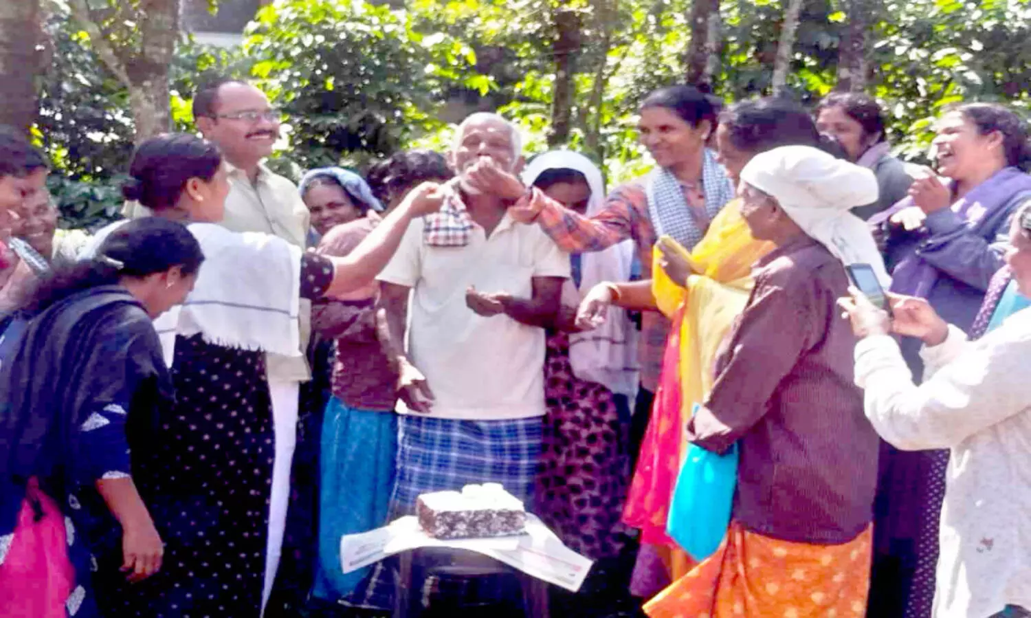 Mathayi Celebrating Birthday