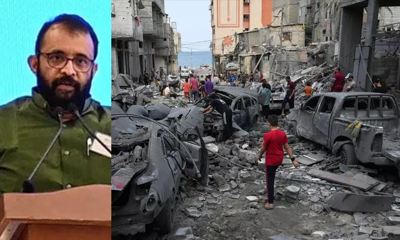 ഫലസ്തീനികളുടേത് സ്വാതന്ത്ര്യസമരം, അവർ മുട്ടുകുത്തി യാചിക്കുമെന്ന് പ്രതീക്ഷിക്കുന്നത് കടന്ന​കൈ -പി. ശ്രീരാമകൃഷ്ണൻ