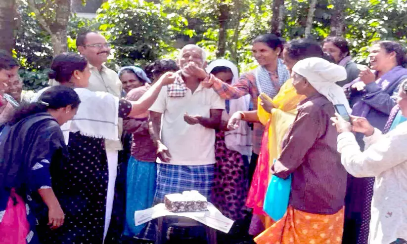 Mathayi Celebrating Birthday